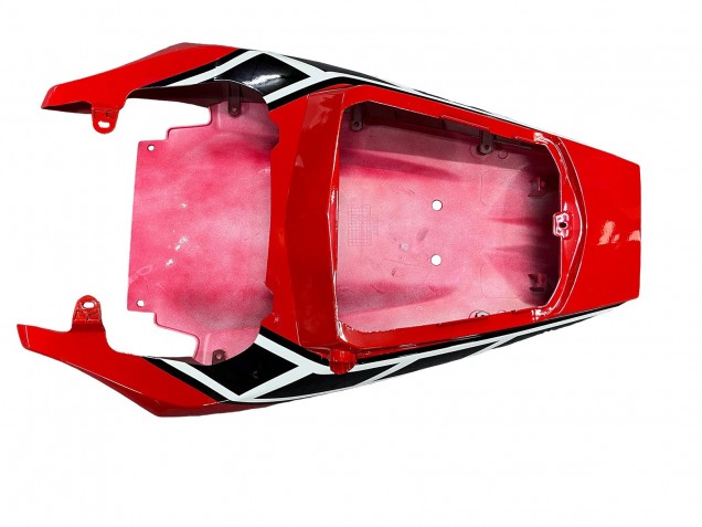 Billigste Yamaha YZF 600 R6 Motorrad Verkleidung 2005 - Weiss Rot Glanzendes Schwarz