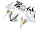 Billigste Yamaha YZF 600 R6 Motorrad Verkleidung 2005 - Weiss Gold Schwarz