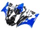 Billigste Yamaha YZF 600 R6 Motorrad Verkleidung 2006-2007 - Blau Glanzendes Schwarz