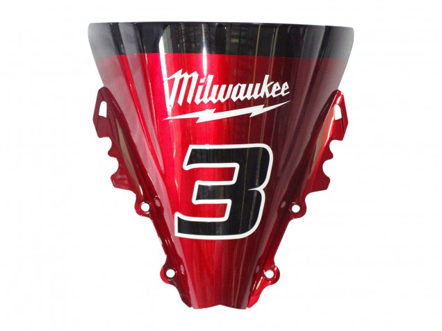 Billigste Yamaha YZF 600 R6 Motorrad Verkleidung 2006-2007 - Weiss Rot Schwarz Grun Monster Milwaukee