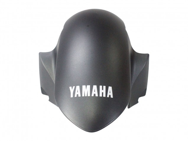 Billigste Yamaha YZF 600 R6 Motorrad Verkleidung 2006-2007 - Matt Schwarz Silber Flamme
