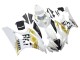 Billigste Yamaha YZF 600 R6 Motorrad Verkleidung 2006-2007 - Weiss Gold Schwarz Fiat