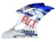Billigste Yamaha YZF 600 R6 Motorrad Verkleidung 2006-2007 - Weiss Blau Rot Fiat Motul Michelin