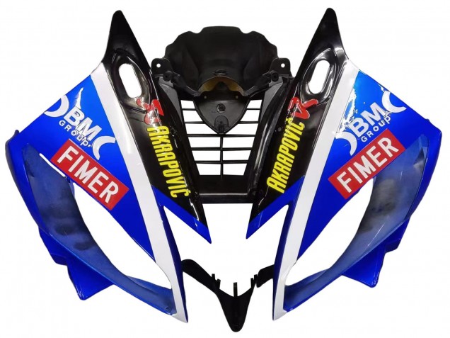 Billigste Yamaha YZF 600 R6 Motorrad Verkleidung 2006-2007 - Weiss Blau Schwarz Fimer Volvo Yamalube Sterilgarda