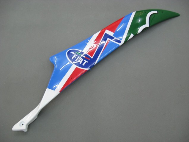 Billigste Yamaha YZF 600 R6 Motorrad Verkleidung 2006-2007 - Blau Grun Weiss Rot Dunlop Michelin Motul