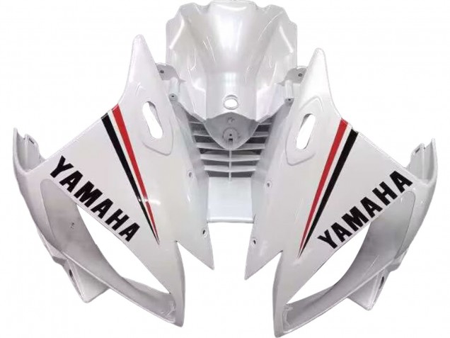 Billigste Yamaha YZF 600 R6 Motorrad Verkleidung 2006-2007 - Weiss Rot Schwarz Motul