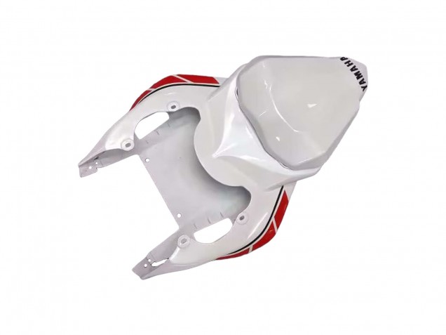 Billigste Yamaha YZF 600 R6 Motorrad Verkleidung 2006-2007 - Weiss Rot Schwarz Motul