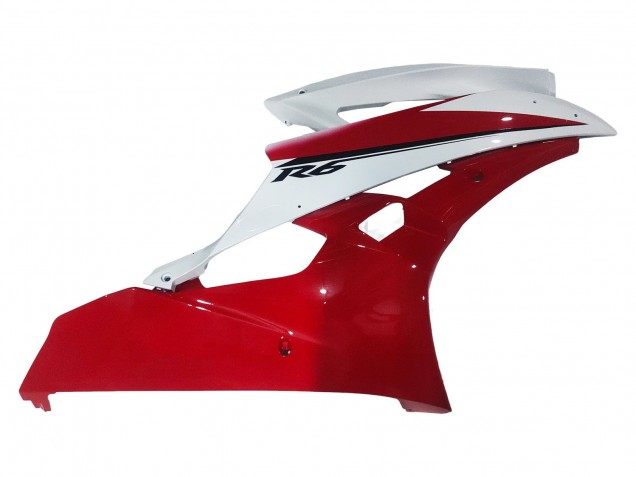 Billigste Yamaha YZF 600 R6 Motorrad Verkleidung 2006-2007 - Weiss Rot