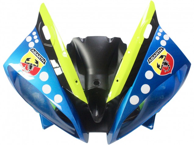 Billigste Yamaha YZF 600 R6 Motorrad Verkleidung 2006-2007 - Blau Neon Grun Schwarz Hai