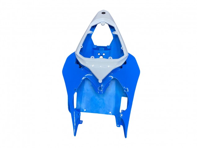 Billigste Yamaha YZF 600 R6 Motorrad Verkleidung 2008-2016 - Weiss Blau Glanzendes Schwarz