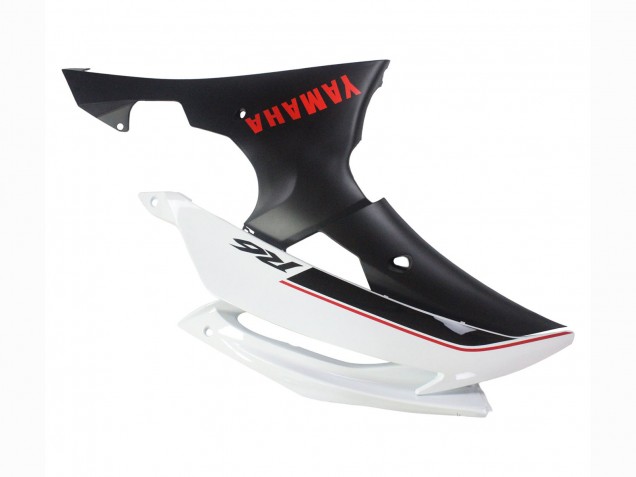 Billigste Yamaha YZF 600 R6 Motorrad Verkleidung 2008-2016 - Weiss Matt Schwarz Rot Aufkleber
