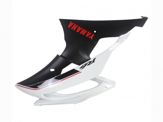 Billigste Yamaha YZF 600 R6 Motorrad Verkleidung 2008-2016 - Weiss Matt Schwarz Rot Aufkleber