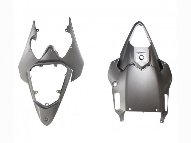 Billigste Yamaha YZF 600 R6 Motorrad Verkleidung 2008-2016 - Matt Grau Rot Aufkleber