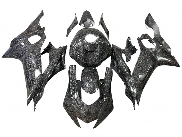 Billigste Yamaha YZF 600 R6 Motorrad Verkleidung 2017-2023 - Carbonfaser Stil