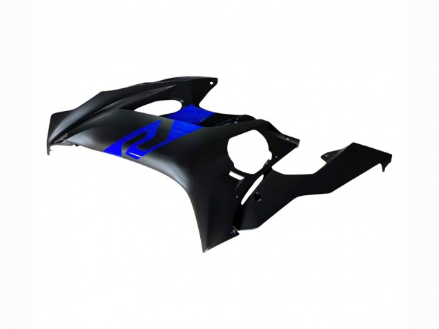 Billigste Yamaha YZF 600 R6 Motorrad Verkleidung 2017-2023 - Blau Matt Schwarz
