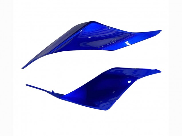 Billigste Yamaha YZF 600 R6 Motorrad Verkleidung 2017-2023 - Blau Matt Schwarz
