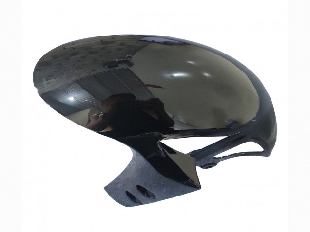 Billigste Yamaha YZF 600 R6 Motorrad Verkleidung 2017-2023 - Gold Schwarz Carbonfaser