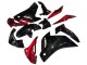 Billigste Honda CBR250RR Motorrad Verkleidung 2011-2015 - Glanzendes Schwarz Rot
