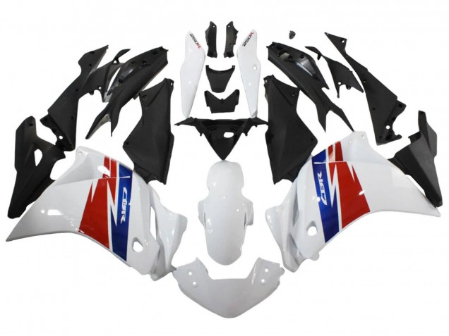 Billigste Honda CBR250RR Motorrad Verkleidung 2011-2015 - Weiss Rot Blau