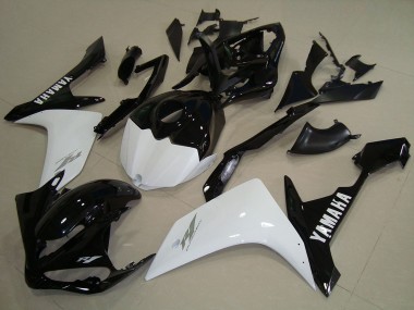 Billigste Yamaha YZF R1 Motorrad Verkleidung 2007-2008 - Weiss Schwarz