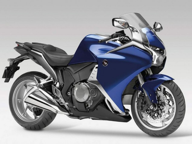 Billigste Honda VFR 1200 Motorrad Verkleidung 2010-2016 - Blau Schwarz