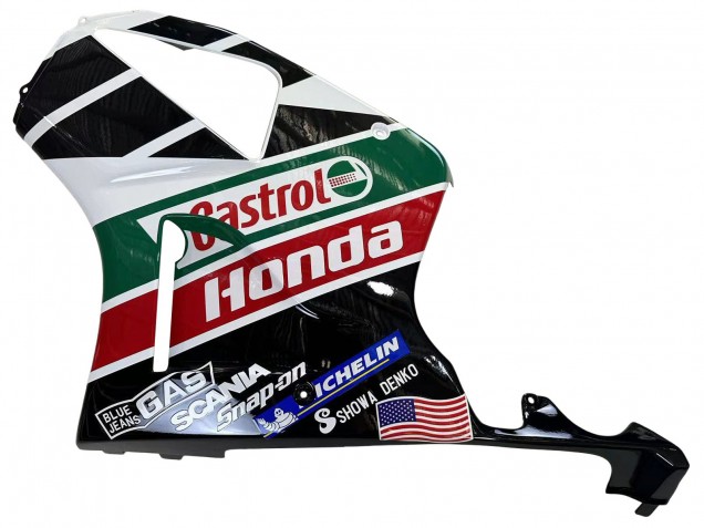 Billigste Honda VTR1000 Motorrad Verkleidung 2000-2006 - Weiss Rot Grun Glanzendes Schwarz Castrol