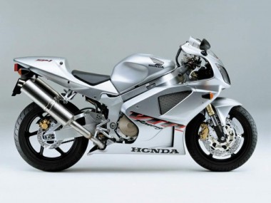Billigste Honda VTR1000 Motorrad Verkleidung 2000-2006 - Silber Weiss Rennen