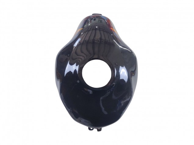 Billigste Honda VTR1000F Motorrad Verkleidung 1997-2005 - Glanzendes Schwarz Gold