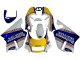 Billigste Honda NSR250 Motorrad Verkleidung 1994-1996 - Weiss Blau Gelb Gold Rothmans