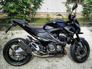 Billigste Kawasaki Z1000 Motorrad Verkleidung 2014-2019 - Schwarz Grun