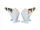 Billigste Kawasaki Z800 Motorrad Verkleidung 2013-2018 - Weiss Grun Silber Schwarz