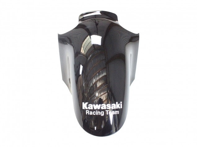 Billigste Kawasaki ZX12R Motorrad Verkleidung 2000-2001 - Glanzendes Schwarz Weiss Elf Schnee