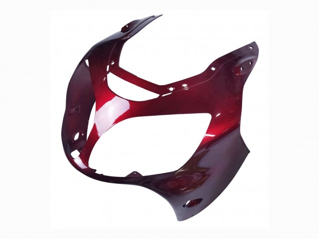 Billigste Kawasaki ZX12R Motorrad Verkleidung 2000-2001 - Rot Gold