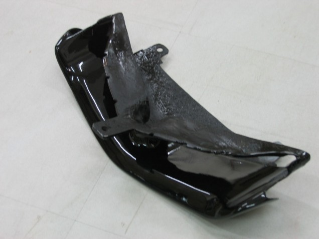 Billigste Kawasaki ZX9R Motorrad Verkleidung 2000-2001 - Glanzendes Schwarz Weiss West