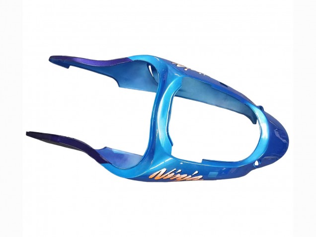 Billigste Kawasaki ZX9R Motorrad Verkleidung 2000-2001 - Blau Schwarz