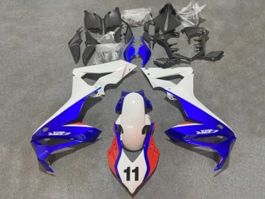 Billigste Honda CBR650R Motorrad Verkleidung 2019-2020 - Weiss Blau Rot