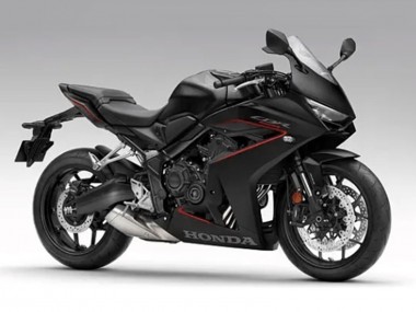 Billigste Honda CBR650R Motorrad Verkleidung 2024-2025 - Matt Schwarz