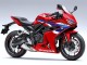 Billigste Honda CBR650R Motorrad Verkleidung 2024-2025 - Rot Weiss Blau