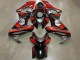 Billigste Honda CBR650R Motorrad Verkleidung 2021-2023 - Rot Silber Glanzendes Schwarz