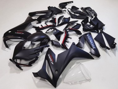Billigste Honda CBR650R Motorrad Verkleidung Kit 2021-2023 - Matt Schwarz