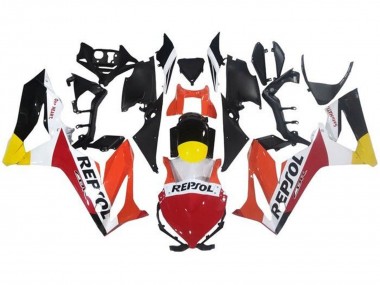 Billigste Honda CBR650R Motorrad Verkleidung 2021-2023 - Orange Weiss Rot Gelb Glanzendes Schwarz Repsol