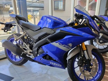 Billigste Yamaha YZF R15 Motorrad Verkleidung 2018-2024 - Blau Grau