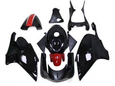 Billigste Aprilia RS250 Motorrad Verkleidung 1999-2004 - Glanzendes Schwarz Rot
