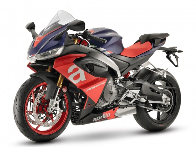 Billigste Aprilia RS660 Motorrad Verkleidung 2020-2024 - Matt Blau Rot Silber