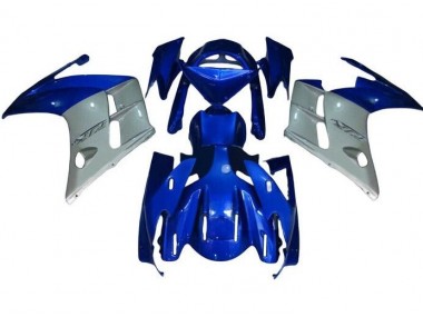 Billigste Yamaha FJR1300 Motorrad Verkleidung 2013-2015 - Blau Silber
