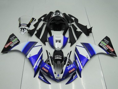 Billigste Yamaha YZF R1 Motorrad Verkleidung 2009-2011 - Weiss Blau Schwarz Sterilgarda
