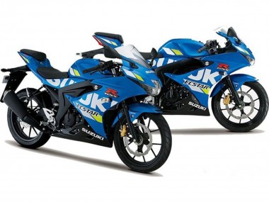 Billigste Suzuki GSXR125 Motorrad Verkleidung 2017-2025 - Blau Ecstar