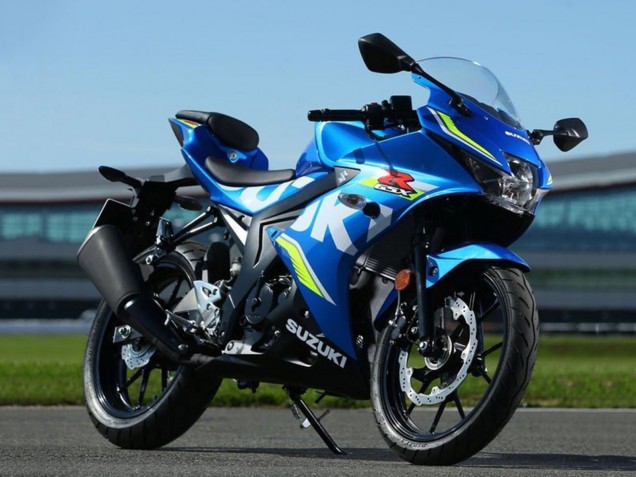 Billigste Suzuki GSXR125 Motorrad Verkleidung 2017-2025 - Blau