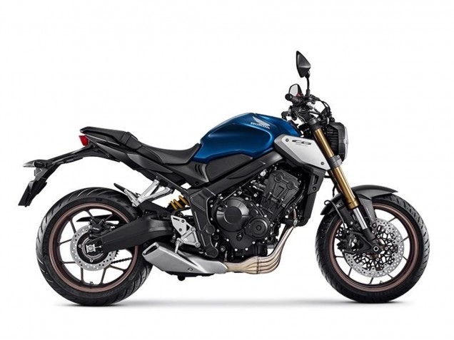 Billigste Honda CB650R Motorrad Verkleidung 2019-2022 - Blau