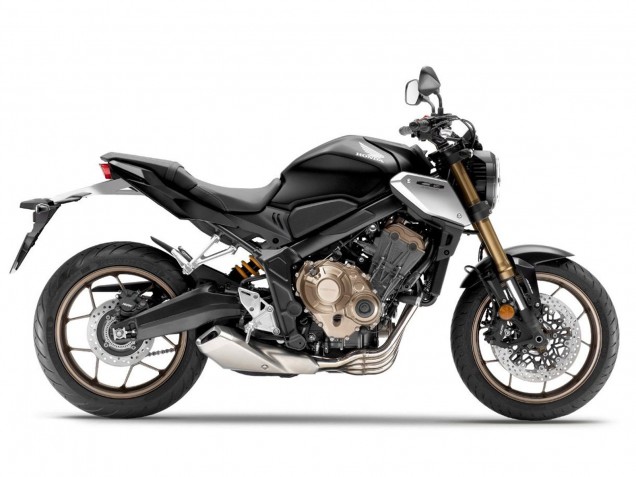 Billigste Honda CB650R Motorrad Verkleidung 2019-2022 - Schwarz